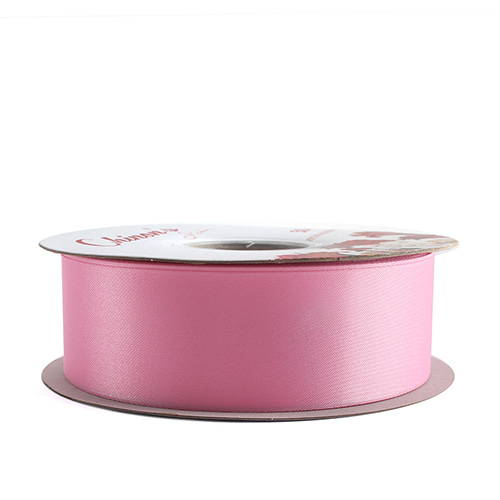 현대포리공단 리본끈(컴 인쇄용리본,붓글씨용) 3.8cm x 50yd (약46m) 3 핑크