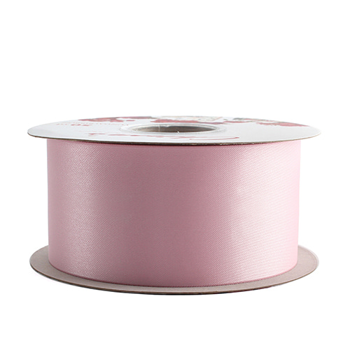 현대포리공단 리본끈(컴 인쇄용리본,붓글씨용) 5.5cm x 50yd (약46m) 26 핑크