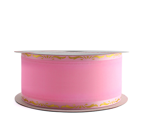 금박공단 (핑크 핑크) 5cm x 40yd (약 36.5m) (총너비: 6.8cm, 컴퓨터전용)