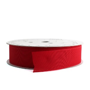 요미오간디 리본끈 2.5cm x 20yd (약18m) (6 빨강)