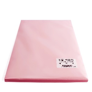 8절 단색 색화지 꽃포장지 (핑크) 400장