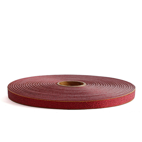 금사리본끈 0.8cm x 90yd (약82m) (빨강)